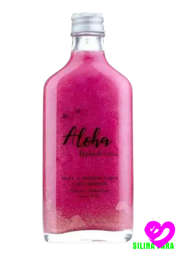 Aloha By Inoderma Huile au Monoi de Tahiti Pailletee Pink Ml png