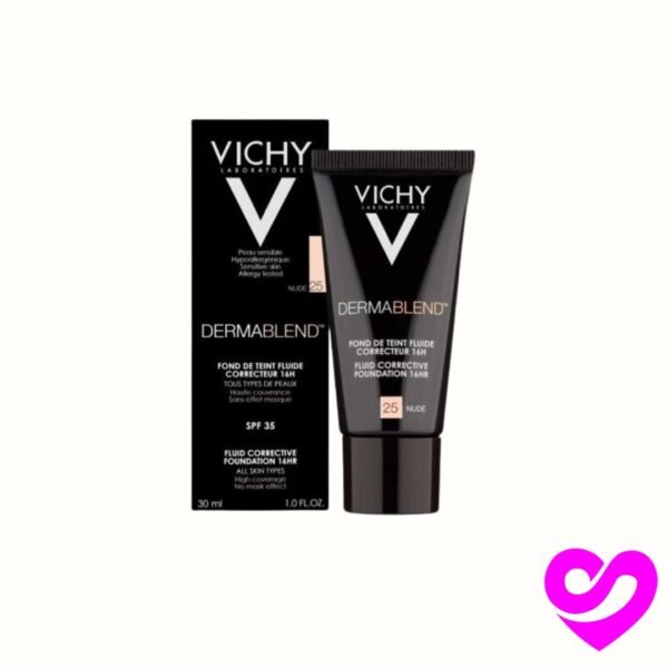 Vichy Dermablend Fond DeTeint Fluide CorrecteureH Spf N° Nude jpg